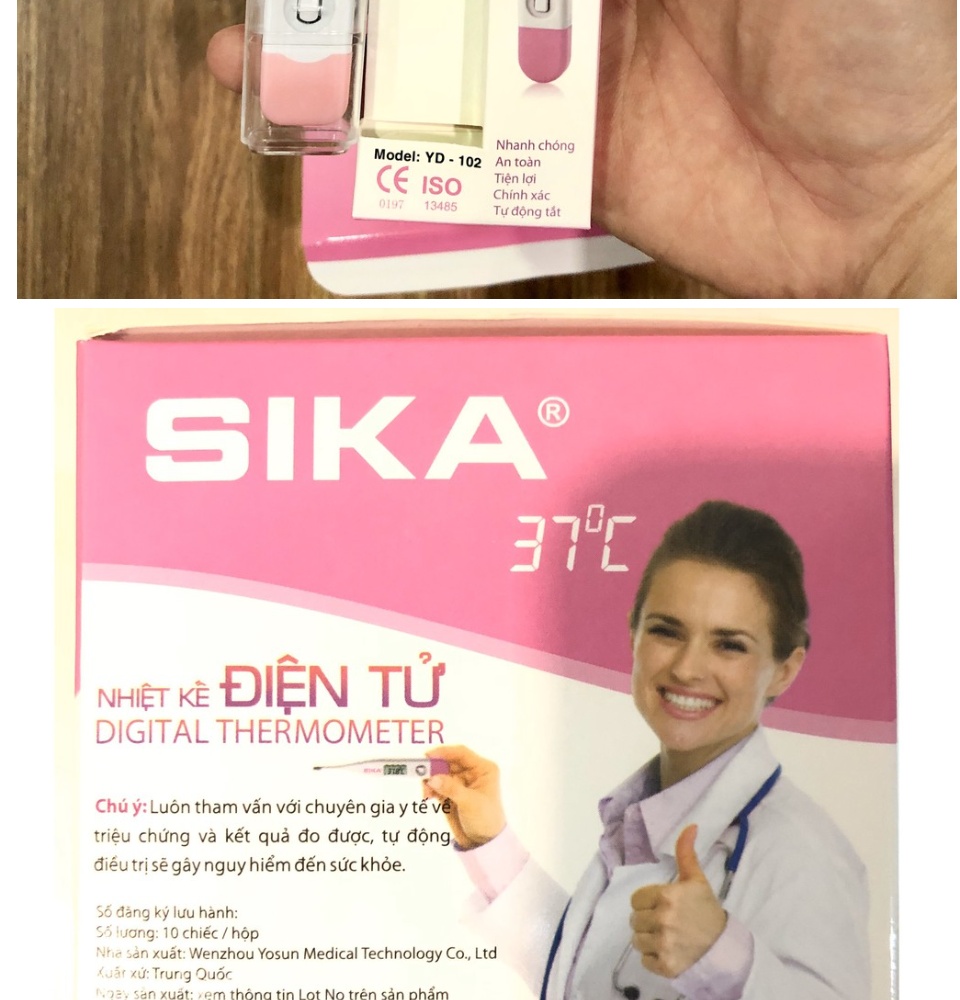 Nhiệt kế kẹp nách sika yd 102