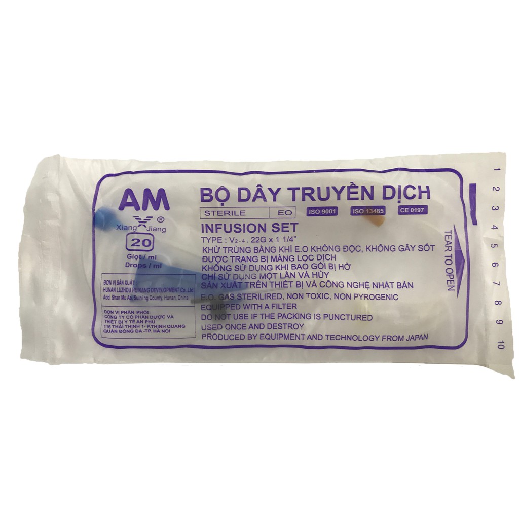 Dây truyền dịch AM – Bịch 25 sợi