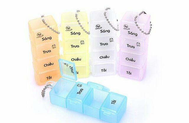 Hộp chia Thuốc 4 Ngăn HPG41 Hofaco