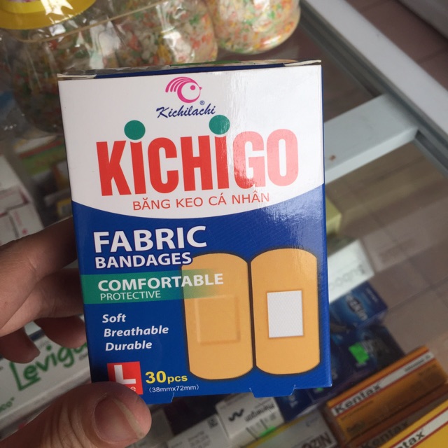Băng cá nhân Kichigo 30 miếng