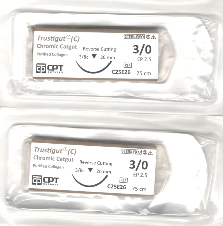 Chỉ Catgut Chromic 12c/h