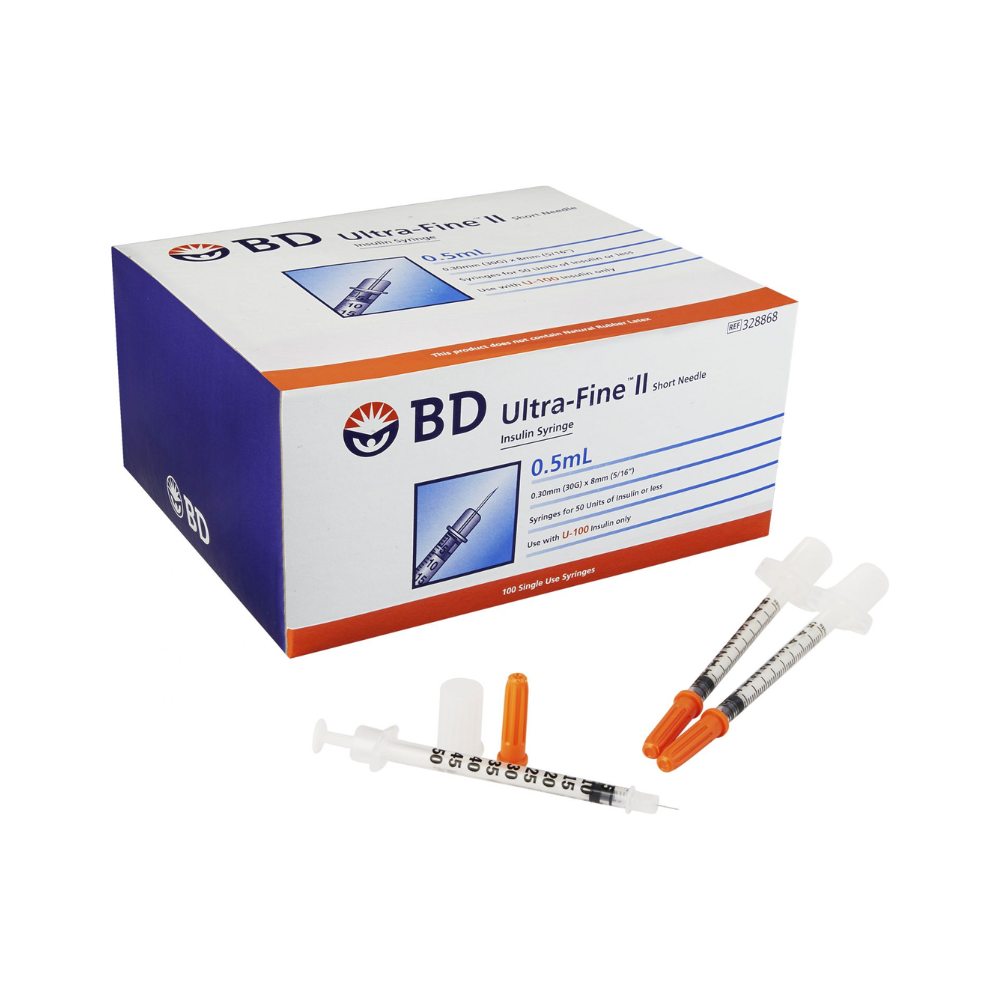 Kim tiêm tiểu đường BD Ultra Fine II 0.5ml 100c/h
