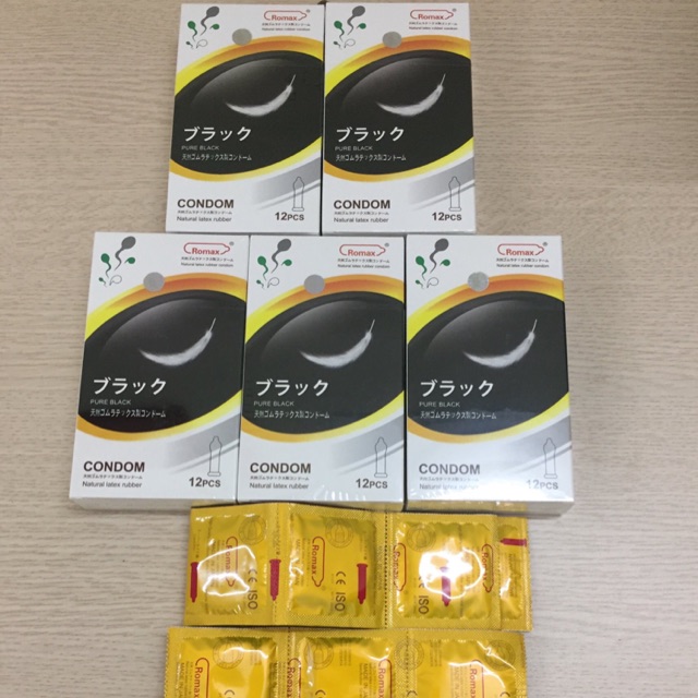 Hộp Bao Cao Su Romax 12 chiếc