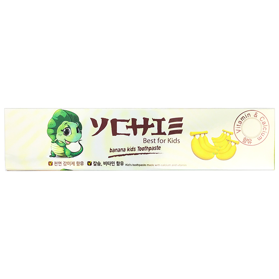 Kem đánh răng trẻ em Ychie CHUỐI 75g