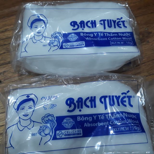 Bông Bạch Tuyết 10g 25 gói/bịch