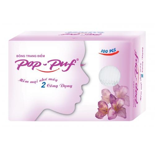 Bông tẩy trang Pup-Puf 100 miếng