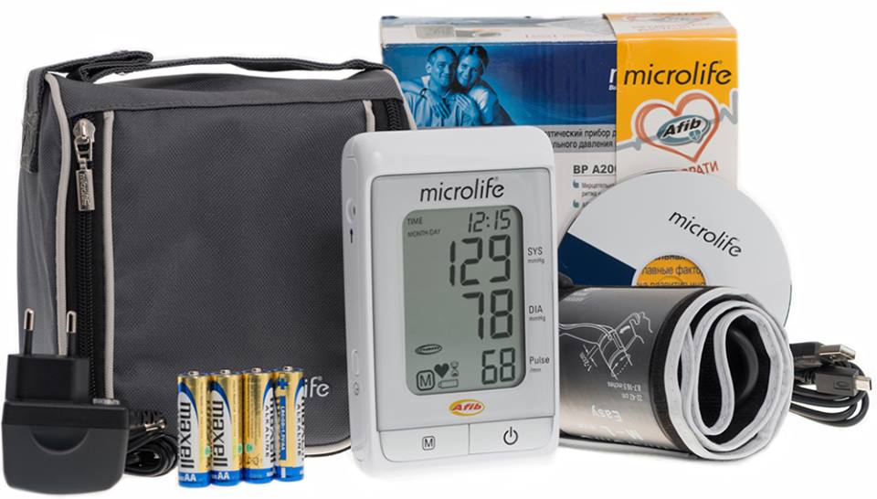 Máy đo huyết áp bắp tay Microlife A200