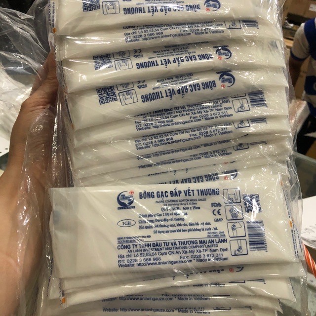 Gạc đắp vết thương (6*15) An Lành