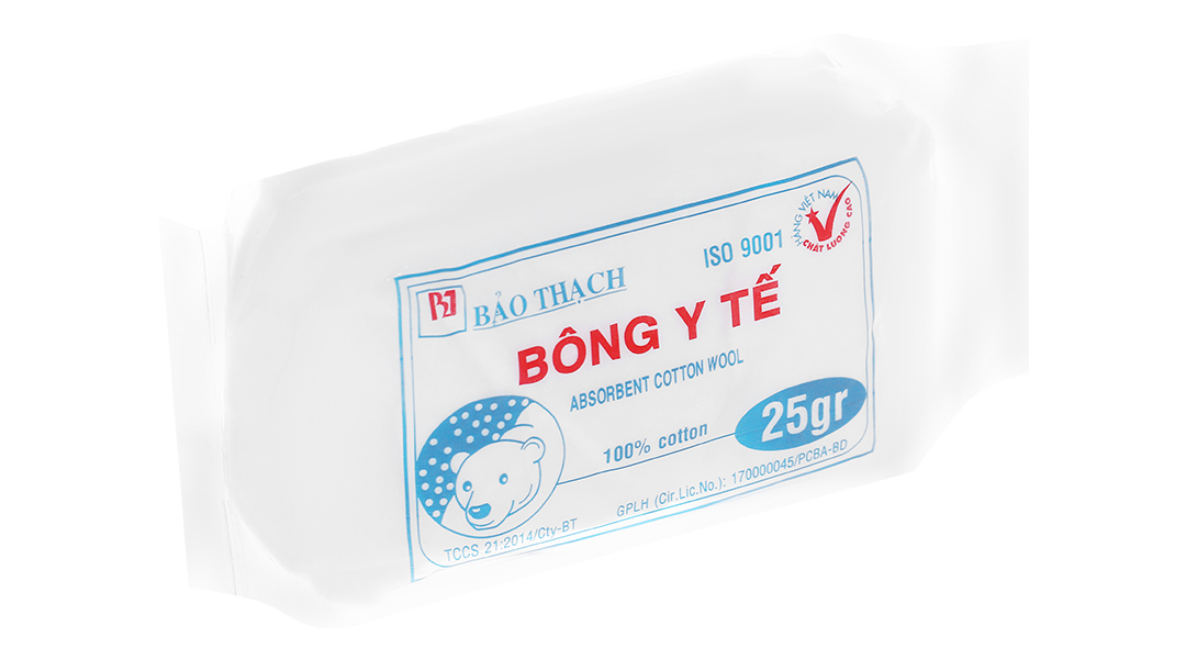 Bông Minh Đức 25g 50 gói/bịch
