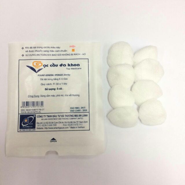 Gạc cầu đa khoa Fi30-VT