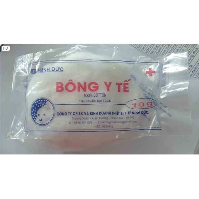 Bông Minh Đức 10g 50 gói/bịch