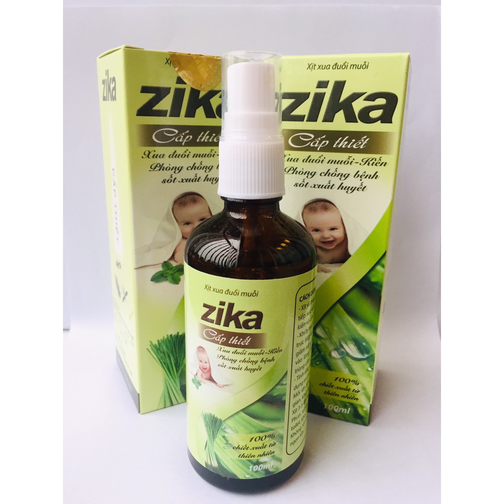 Xịt chống muỗi Zika 100ml