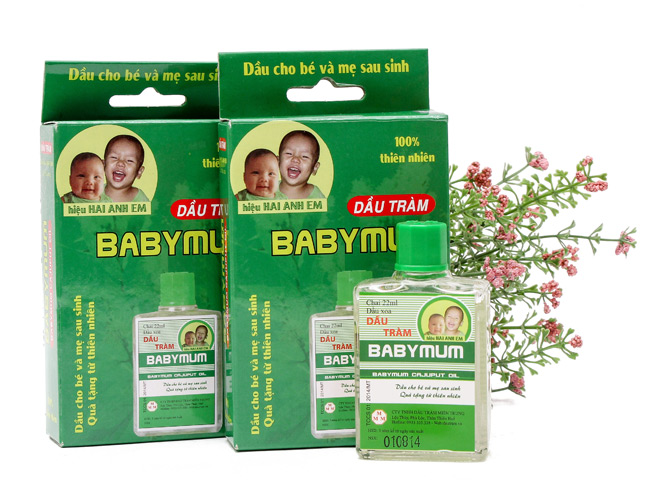 Tinh dầu tràm BabyMum nguyên chất cho bé và mẹ sau sinh (22ml)