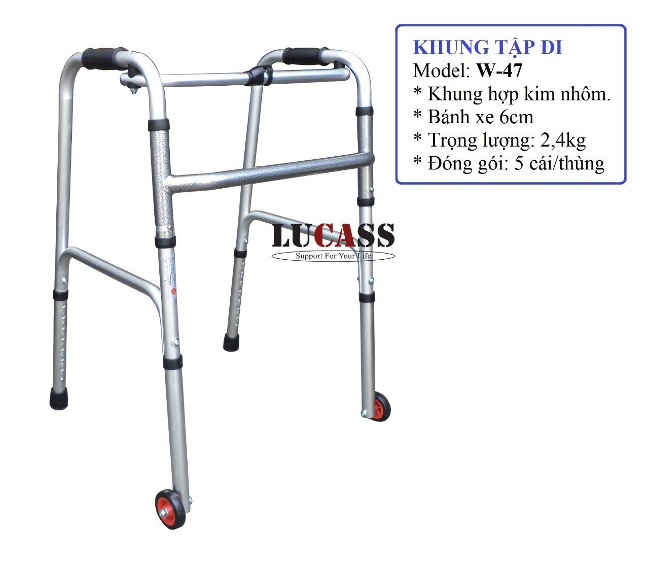 Khung tập đi Lucass W47