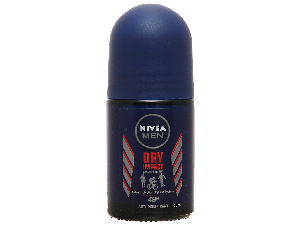 Lăn khử Mùi Nam Khô Thoáng Nivea 25ml