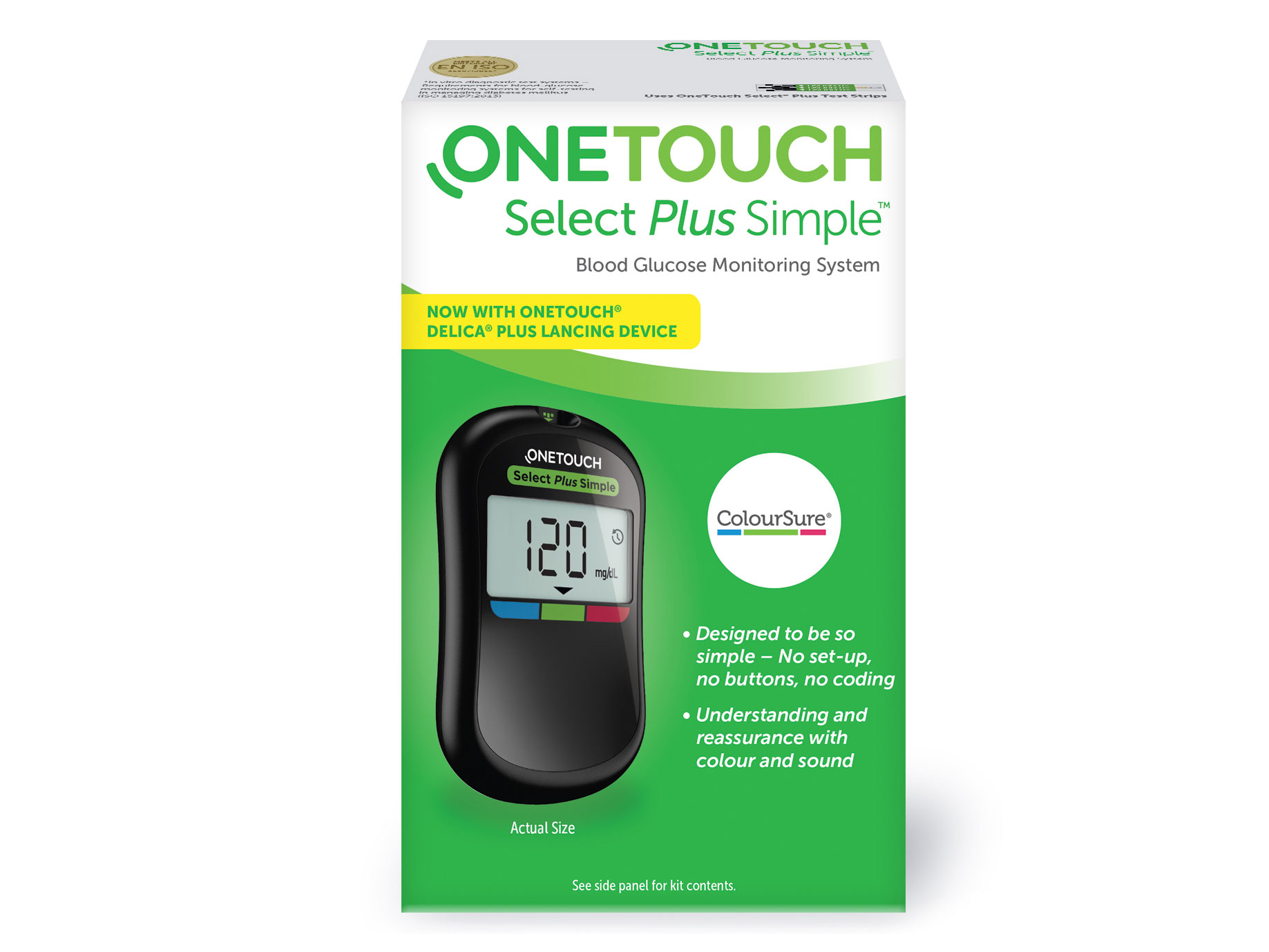 Máy tiểu đường One Touch Select Plus Simple (tặng 25 que thử)