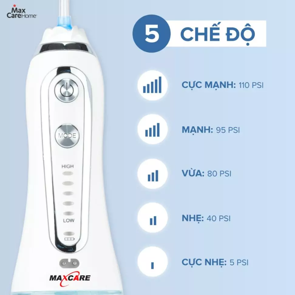 Máy tăm nước Maxcare