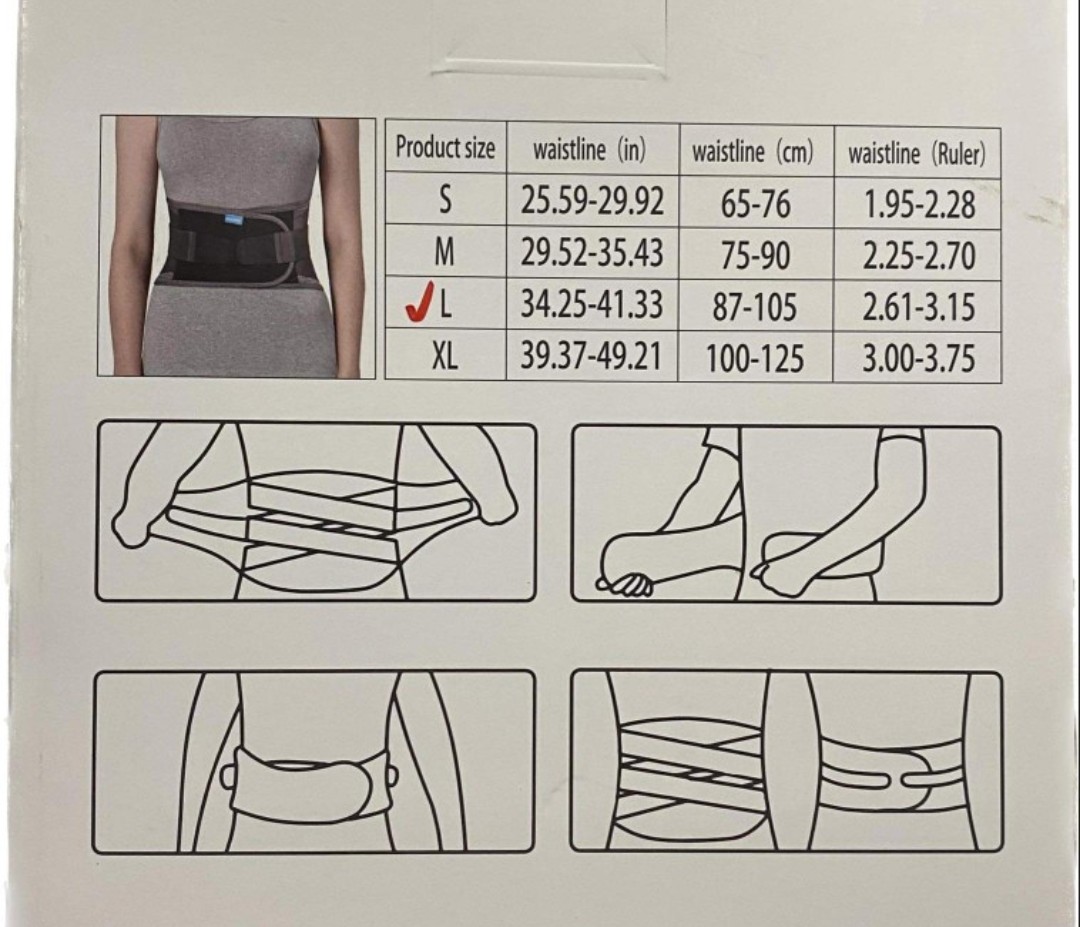 Đai thắt lưng Maxola XL