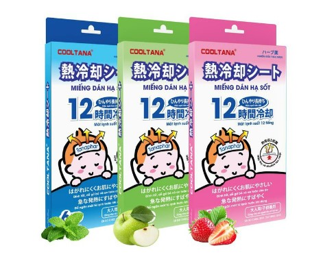 Miếng dán hạ sốt Cooling Tana