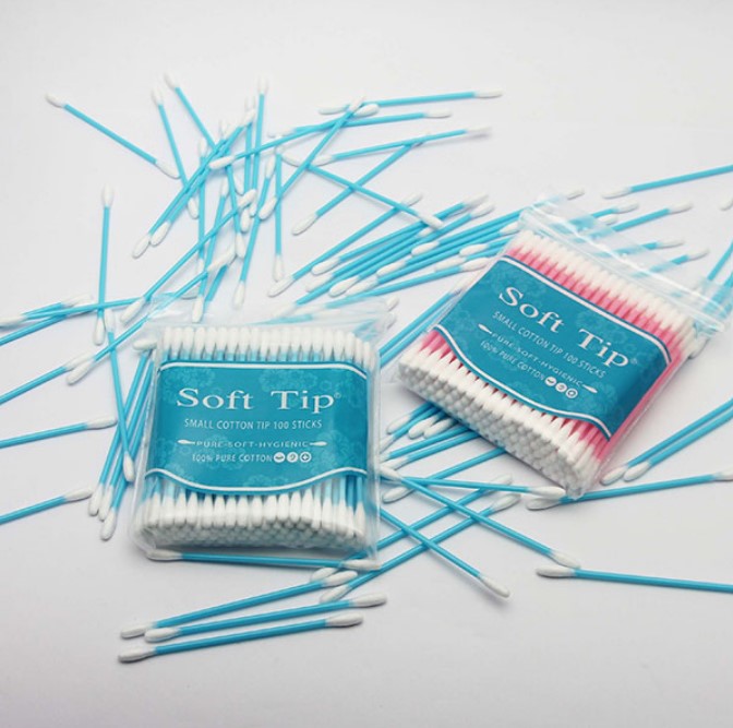 Tăm bông ngoáy tai Softtip trẻ em (gói)