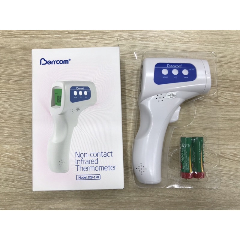 Nhiệt kế đo trán không tiếp xúc Berrcom JXB-178