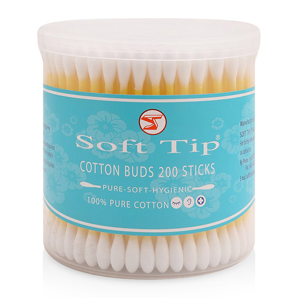 Tăm bông softtip người lớn (lọ)