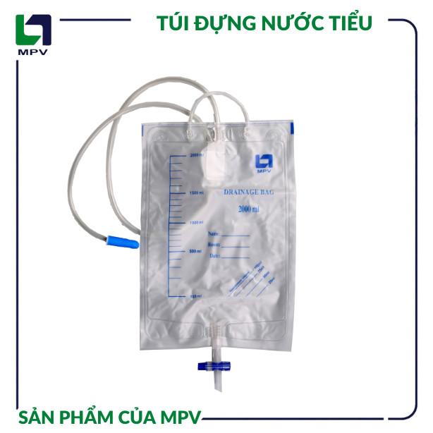 Túi tiểu van ngang MPV