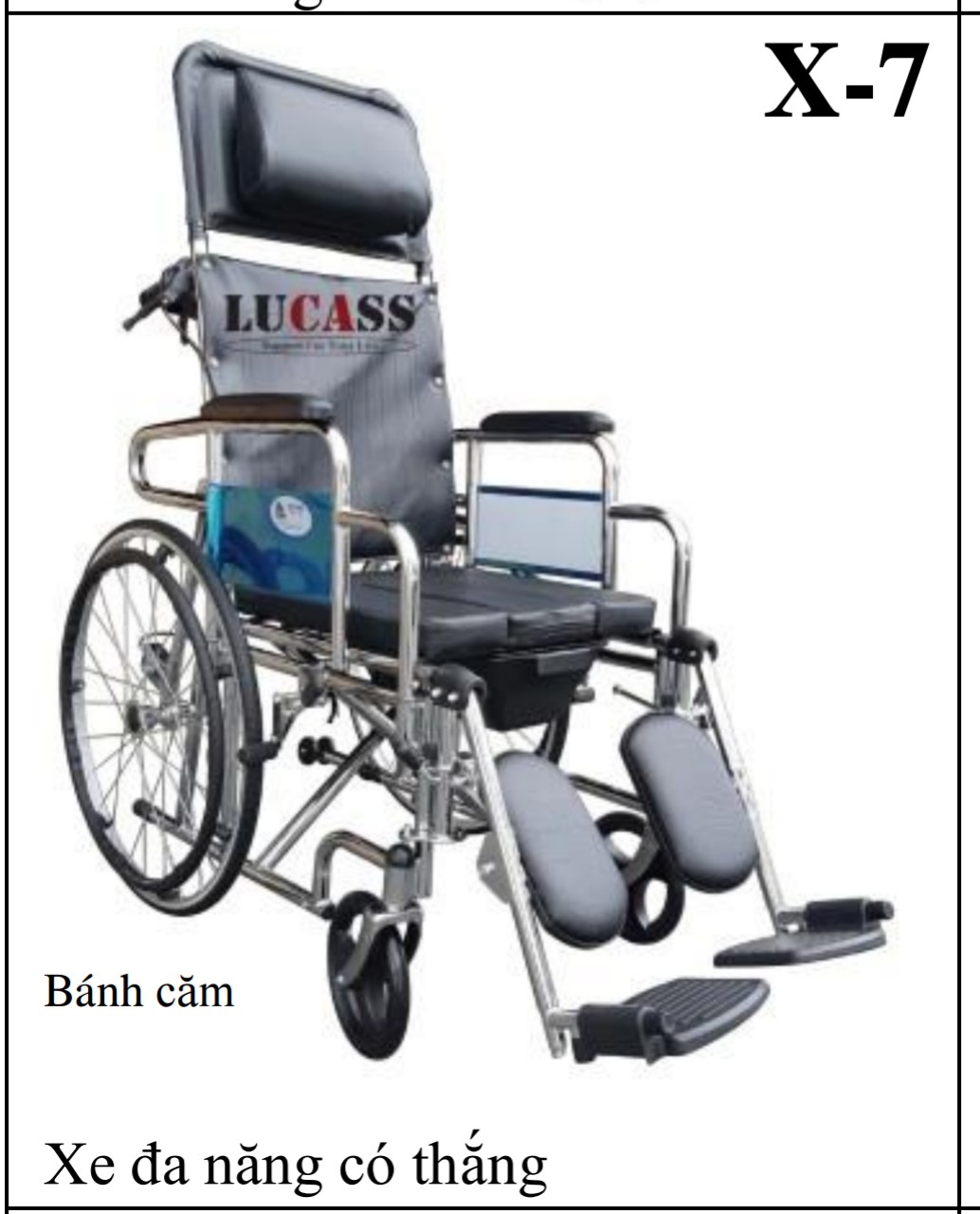 Xe lăn Lucass X7