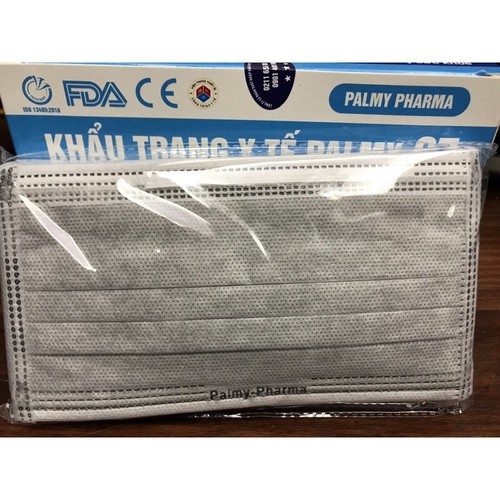 Khẩu trang Palmy xám 50chiếc