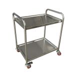 Xe tiêm Inox 2 tầng