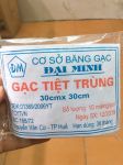 Gạc tiệt trùng Đại Minh 30x30 (50miếng rẻ)