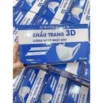 Khẩu Trang  Tulip Nhật 3D người lớn hộp 50 chiếc