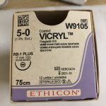 Chỉ tiêu Vicryl 5/0  hộp 12 sợi