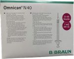 Bơm tiêm tiểu đường Omnican 1ml/40 đỏ (100 cái) - Hàn Quốc