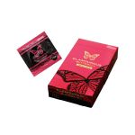 Bao cao su Jex Đỏ Glamourous Butterfly Moist Type hộp 12 chiếc