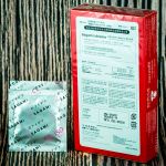Bao cao su Sagami Đỏ gai hộp 10 cái