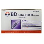 Bơm tiêm tiểu đường BD Ultra Fine II 0.3ml 100c/h