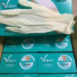 Găng tay cao su Khải Hoàn Vglove L - CÓ BỘT