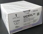 Chỉ tiêu Vicryl 1/0 hộp 12 sợi