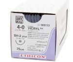 Chỉ tiêu vicryl 4/0 hộp 12 sợi