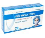 Khẩu trang Tanaphar 3 lớp trắng 20chiếc