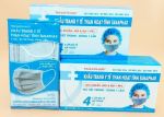 Khẩu trang Tanaphar 4 lớp xám 20c