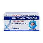 Khẩu trang Tanaphar 4 lớp xám 50 chiếc