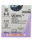 Chỉ tiêu vicryl 6/0 hộp 12 sợi