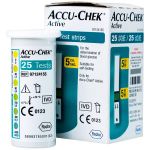 Que tiểu đường Accu-Chek Active (25 que)